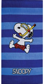 Snoopy Diving fürdőlepedő, strand törölköző 70x140cm