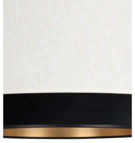 NATIA kábeles függeszték 1xE27/60W/230V fehér/fekete