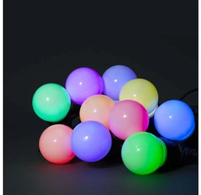 Nedis WIFILP03C10 - LED RGB Dekoratív lánc 10xLED 12m IP65 Wi-Fi Tuya