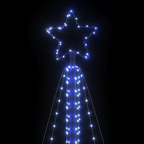 kék LED karácsonyfa 861 LED 478 cm