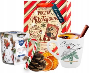 Mikulás Ajándék Karácsony Neki Ajándék Szett Bögre