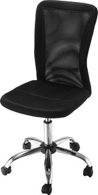 Vinsetto Ergonomikus Irodai Szék, Magasság Állítható Íróasztali Szék, 360°-ban Forgó Szék Lélegző Háttámlával, Irodába és Tanulószobába, 100 kg Teherb