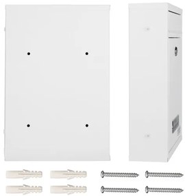 monzana® Postafiók 32x22x9cm - fehér