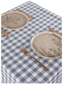 Pamut asztalterítő 150x150 cm Gingham – Tiseco Home Studio