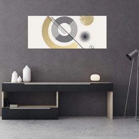Kép - Geometriai formák N⁰2 (120x50 cm)