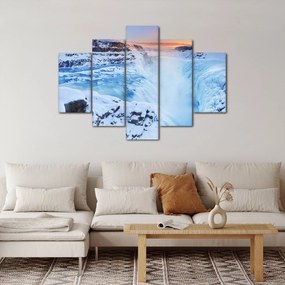 Kép - Hideg vízesések (150x105 cm)