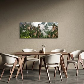 Kép - Zhangjiajie Nemzeti Park, Kína (120x50 cm)