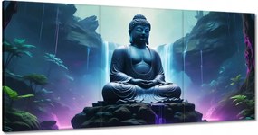 Vászonkép 60x30 Buddha és meditáció