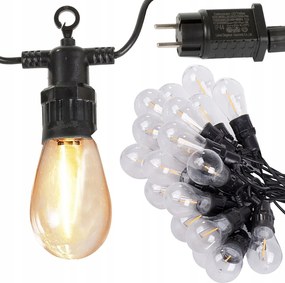 LED fényes kerti girland LUCENT, 20 m