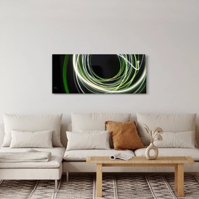 Kép zöld vonalak (120x50 cm)