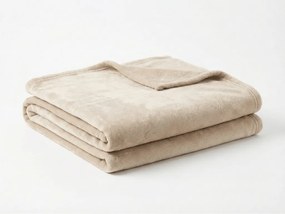 Mikroszálas takaró SOFT, bézs Méret: 200 x 220 cm