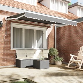 Fél-Cassette napernyő keret húzható kézi fém