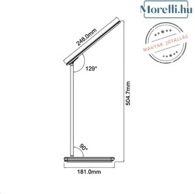 Íróasztali Lámpa Fehér Desk Lamp BRAYTRON BK01-02680
