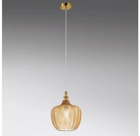 Gea Luce CLEOFE S/10 A - Csillár zsinóron CLEOFE 1xE27/60W/230V átm. 24 cm