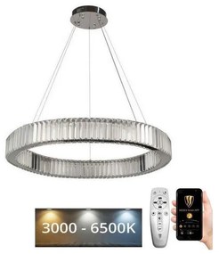 NEDES LED állítható fényerejű csillár kábellel LED/50W/230V 3000-6500K króm, DO ND3545