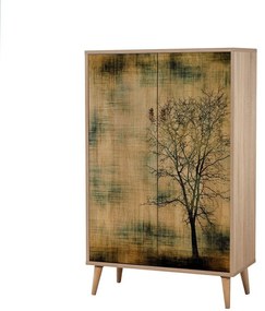 Mega Sonoma Oak Trees I szekrény