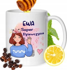 Éva Bögre Barátnők Feleségek Ajándék Nyomtatott Fehér 330ml