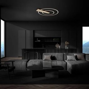 Briloner 3543-017 - LED Dimmelhető mennyezeti lámpa NICO LED/25W/230V arany