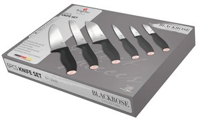 Berlinger Haus rozsdamentes acél 6 részes késkészlet Black Rose Collection