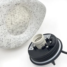 Kültéri dekorlámpa LUMISTONE 1xE27/15W/230V IP65 átmérő 26,5 cm