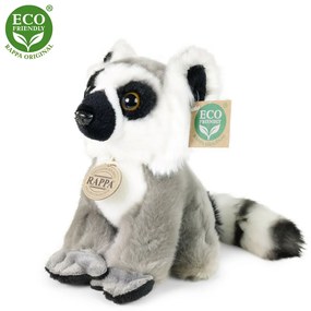 Rappa ülő maki plüss, 18 cm ECO-FRIENDLY