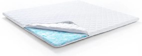 Közepes keménységű levehető huzatos-hőszabályozó hab topper fedőmatrac 160x200 cm – Meise Möbel