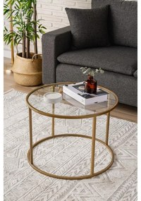 Dohányzóasztal Berlin - Gold 60