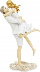 Szerelmes pár figura Szerelmes pár dekoráció ölelkező szerelem ajándék