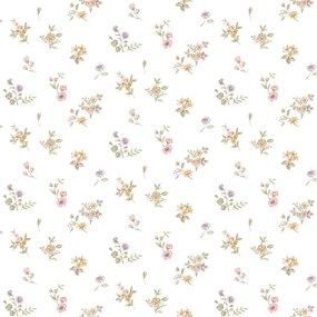 Parato Cristiana Masi Blooming Garden 11 Aria barna-krém virágos vlies tapéta – 8360