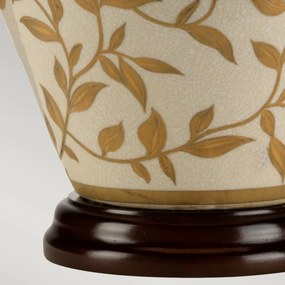Elstead Lighting Leaves Brown Gold LEAVES-BR-GL-TL Asztali lámpa 1x60W/E27