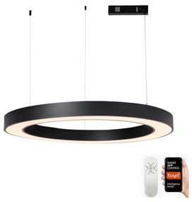 Immax Neo Immax NEO 07211L - LED dimmelhető csillár zsinóron PASTEL 68W/230V Tuya fekete + távirányító IM1306