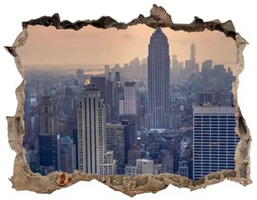 3d lyuk fal dekoráció Manhattan new york city nd-k-90170601