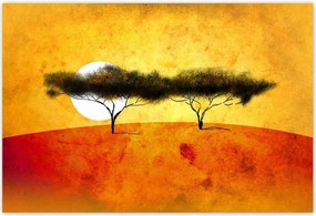 Poszterek 185x125 Esti tájkép