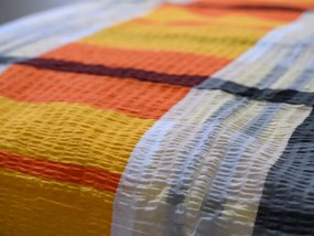 Renforcé pamutból készült krepp ágynemű ORANGE KUBE színes Ágyneműhuzat mérete: 70 x 90 cm | 140 x 200 cm