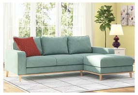 Türkiz sarokkanapé (jobb oldali) Beata – Ropez