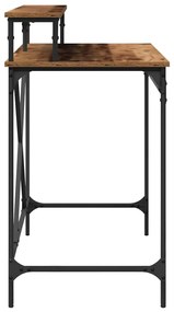 vidaXL Asztal Öreg fa 100 x 50 x 90 cm Faanyag