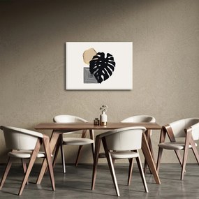 Kép - Absztrakció trópusi levelekkel N⁰2 (70x50 cm)