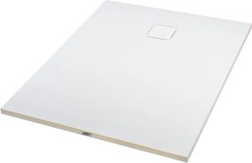 Cagliari || White 90x120x2,6 cm szögletes, SMC zuhanytálca szifonnal