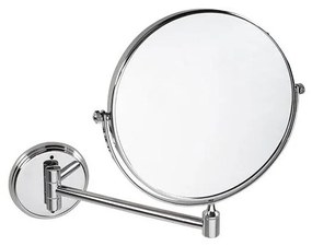 Kozmetikai tükör 23x28 cm, ezüst