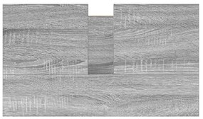 szürke sonoma színű éjjeliszekrény fiókkal 60x34,5x60 cm