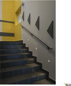 SLV WORO 1002922 Beépíthető lépcsőházi lámpa 1x1.2W/LED 3000K 50LM IP20