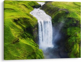 Kép - Skogafoss vízesés (70x50 cm)