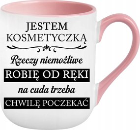 Bögre Elegáns Ajándék Kozmetikusnak A Lehetetlent Azonnal Megteszem