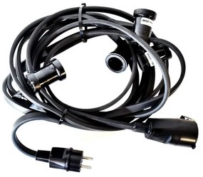 Kültéri dekorációs lánc GIRLANDA 17 m 15xE27/15W/230V IP44