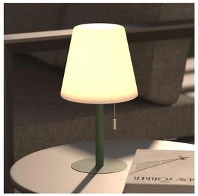Atmosphera Atmosphera - LED RGB ĂjratölthetĆ kĂŒltĂ©ri asztali lĂĄmpa ZACK LED/3,7V IP44 zöld P6676