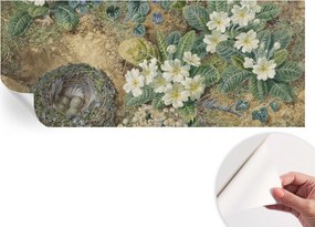 Dekoratív öntapadós fotótapéta az irodába Tavaszi kompozíció 250x104