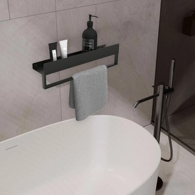 Fürdőszobai polc SF01 45cm black matt