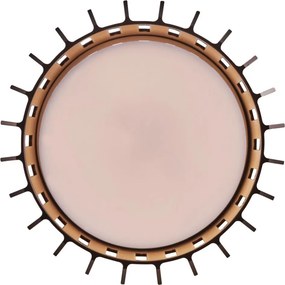 Nordlux modern skandináv kültéri mennyezeti lámpa aludra barna nor2118006261 IP54