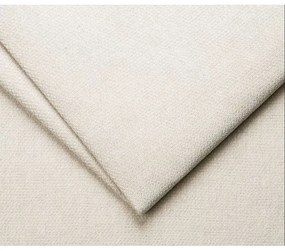 Krémszínű kárpitozott ágyneműtartós franciaágy ágyráccsal 160x200 cm Mattis – Meise Möbel