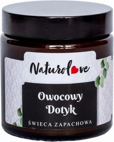 Naturolove Szójagyertya Gyümölcsös tapintás 120ml